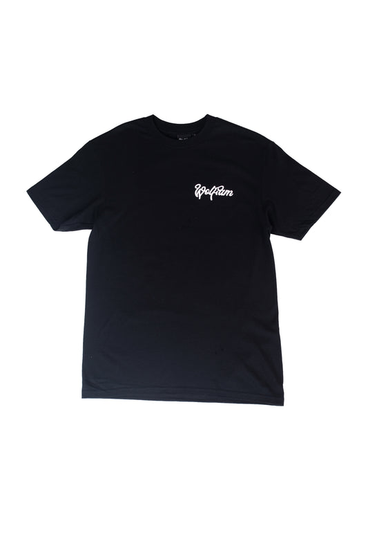 TEE SHIRT WOLFAM NOIR "3WOLF"