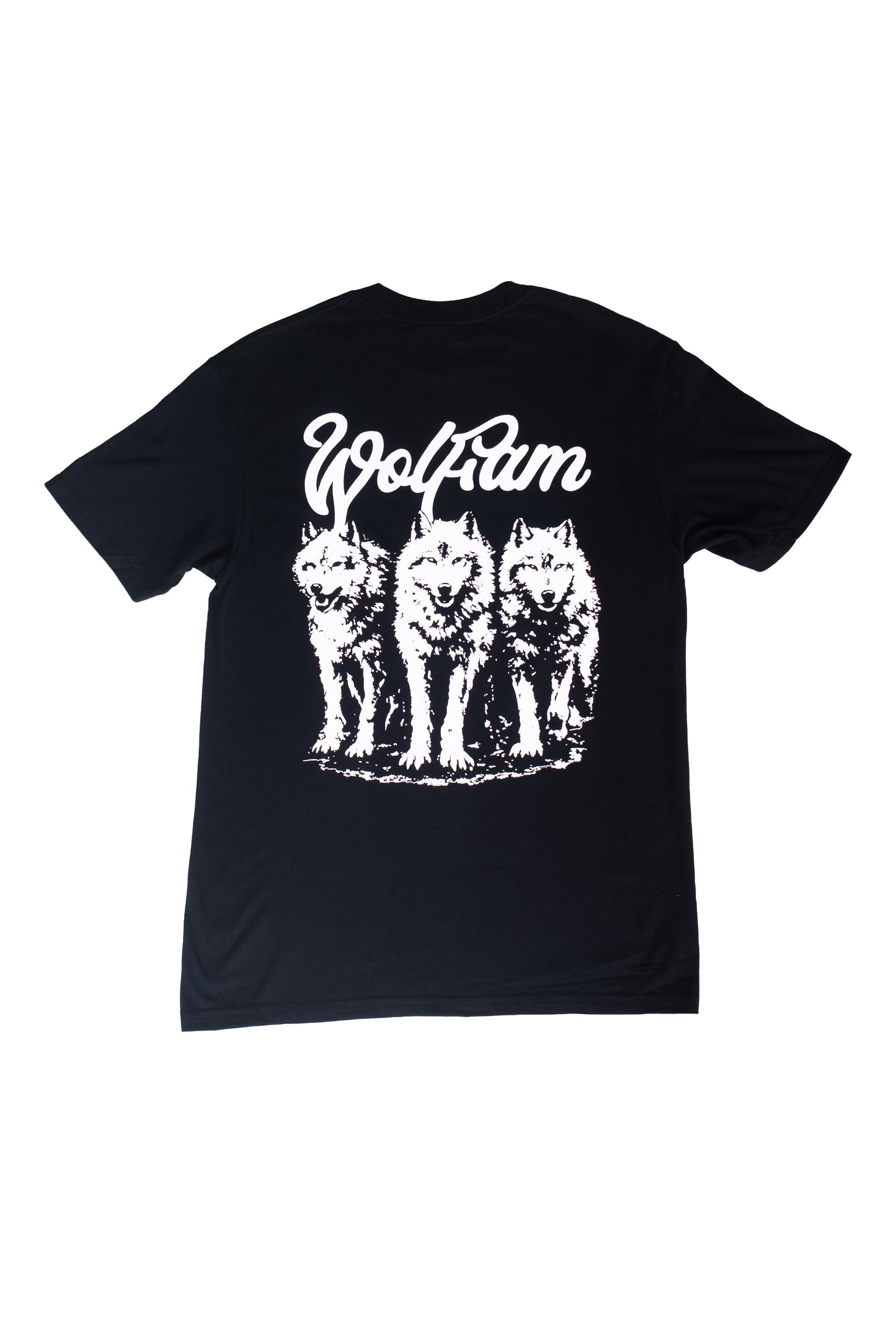 TEE SHIRT WOLFAM NOIR "3WOLF"